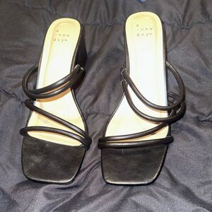 Black heels